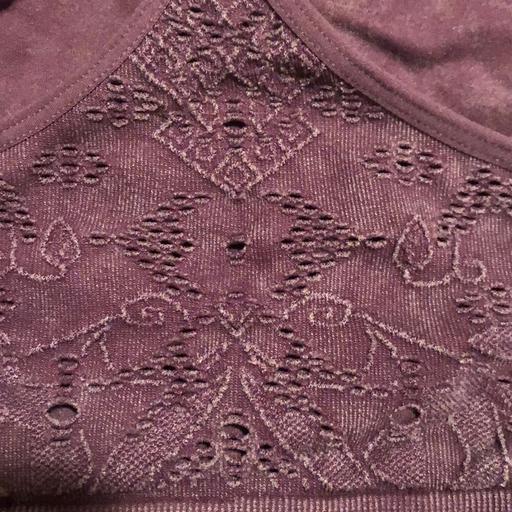 Target 🎯 Faded Purple Racerback Bralette - Picture 5 of 6